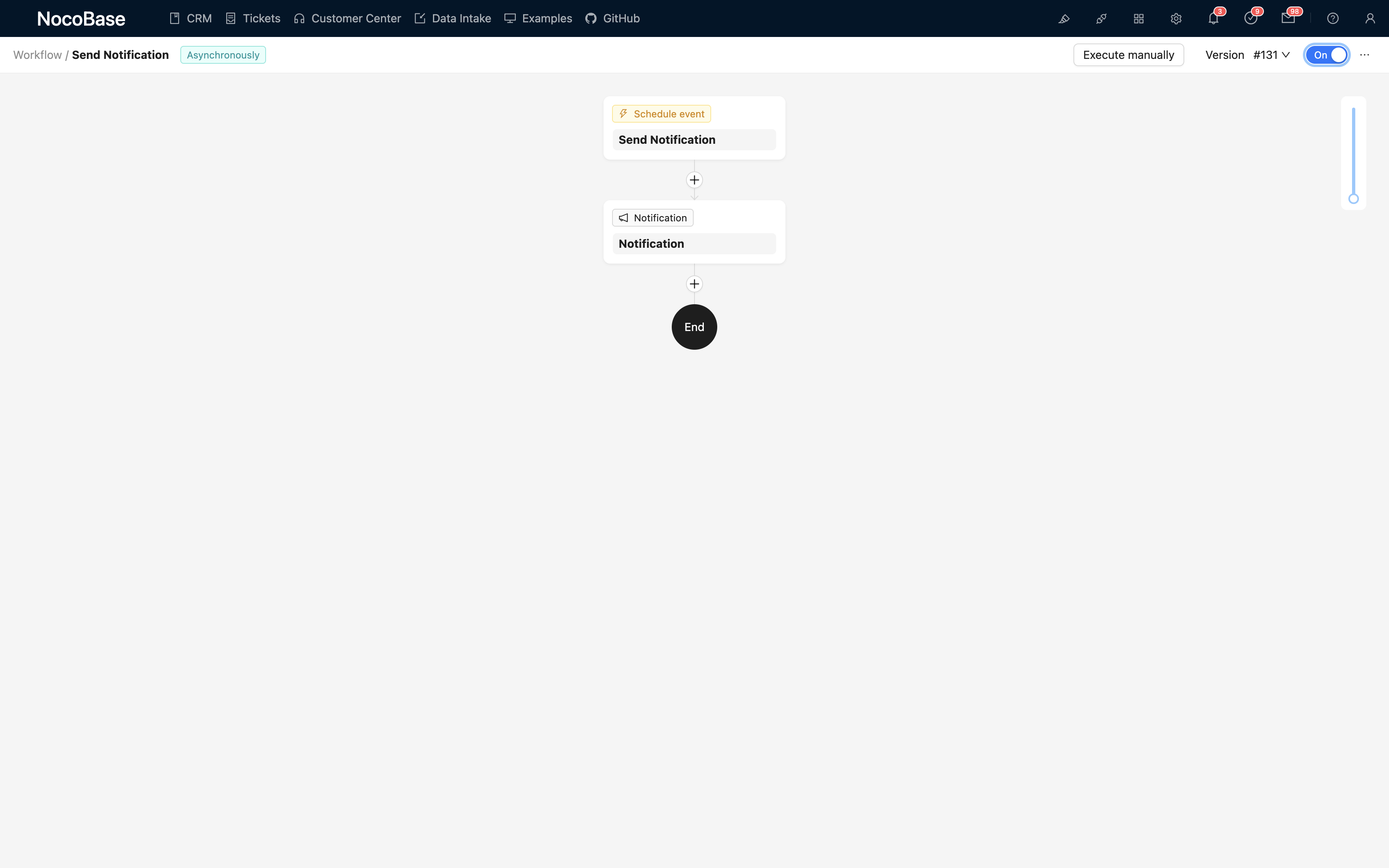 NocoBase 演示界面